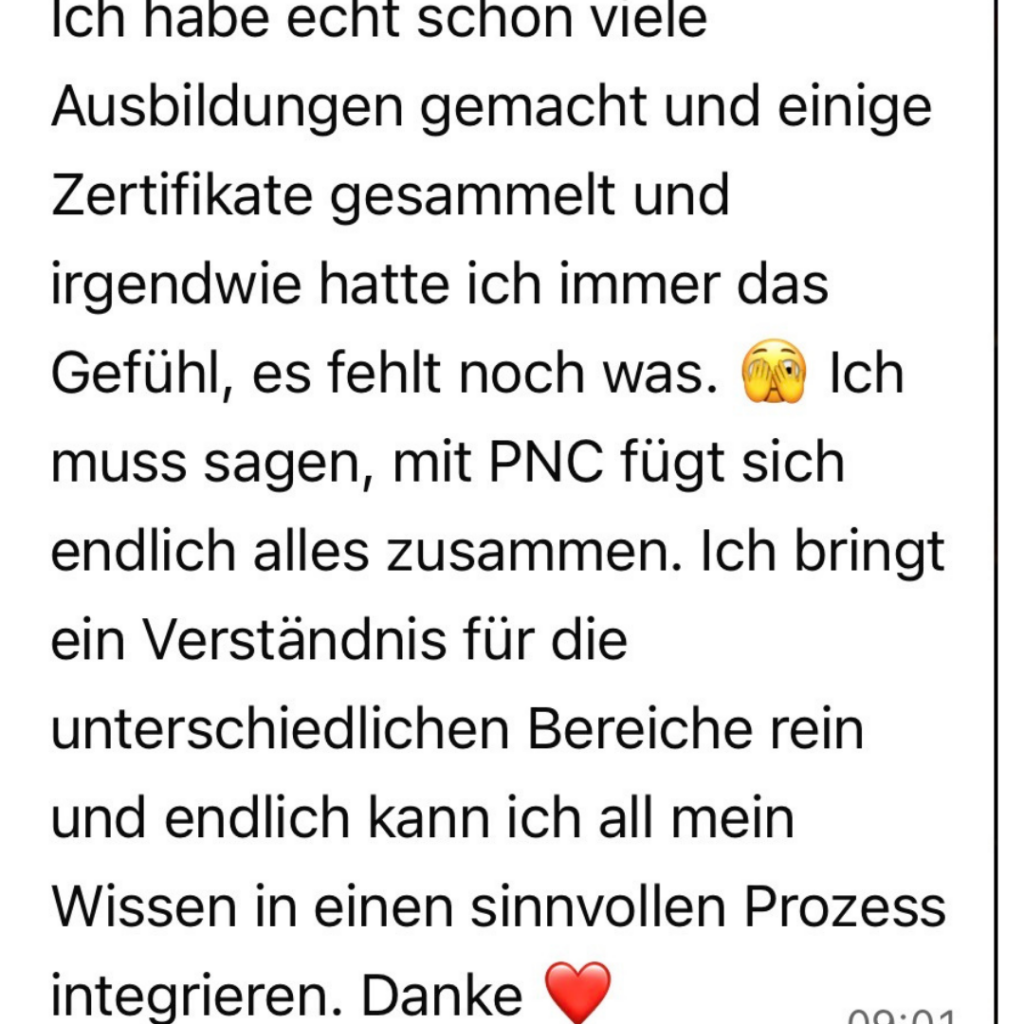 Teilnehmerinnen-Feedback zur Psychosoma Nutrition Coach Ausbildung